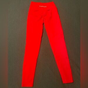 Alphalete Red Leggings
